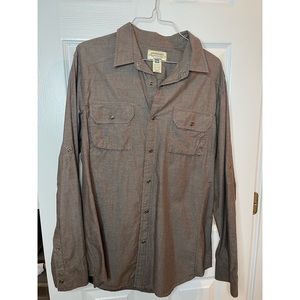 American Eagle Long Sleeve Button Down